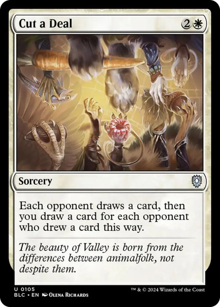 Cut a Deal [Bloomburrow Commander] - MTG Single