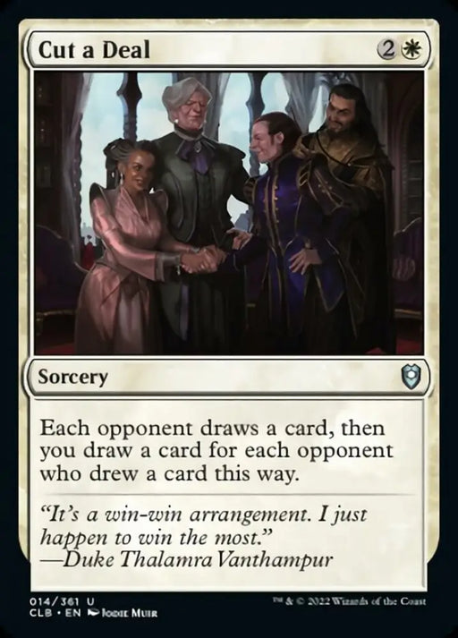 Cut a Deal [Commander Legends: Battle for Baldur’s Gate] - MTG Single