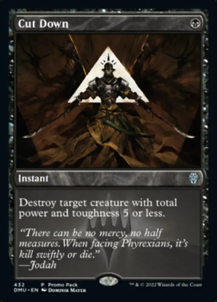 Cut Down (Promo Pack) [Dominaria United Promos] - MTG Single