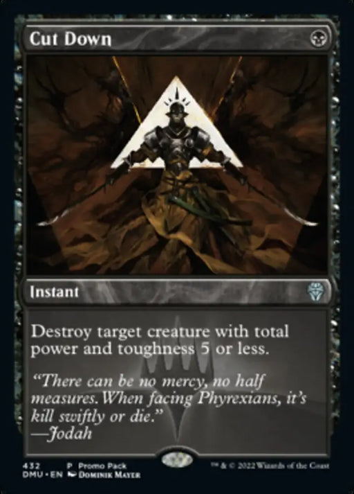 Cut Down (Promo Pack) [Dominaria United Promos] - MTG Single