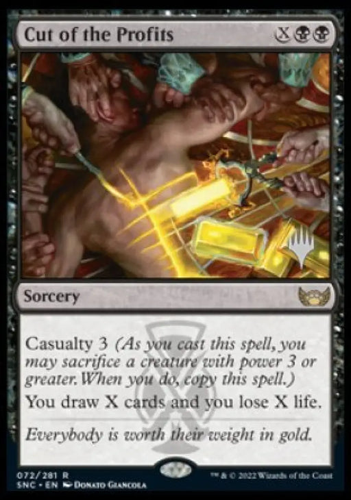 Cut of the Profits (Promo Pack) [Streets of New Capenna Promos] - MTG Single