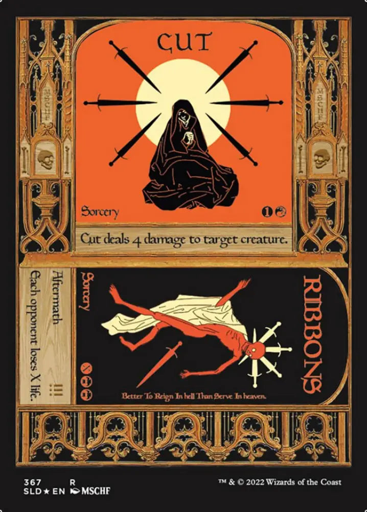 Cut // Ribbons (Foil Etched) [Secret Lair Drop Series] - MTG Single