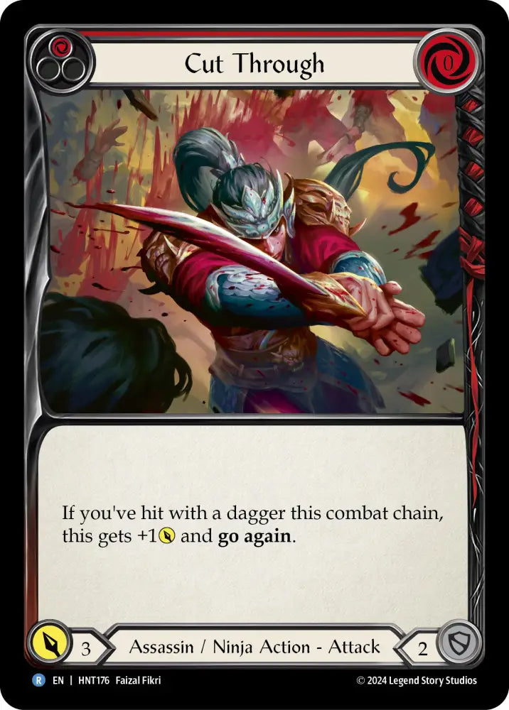 Cut Through (Red) [The Hunted] - Flesh And Blood Single