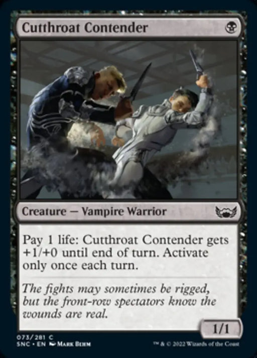 Cutthroat Contender [Streets of New Capenna] - MTG Single