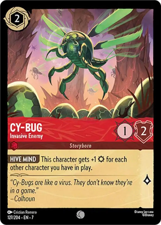 Cy-Bug - Invasive Enemy (127/204) [Archazia’s Island] - Lorcana Single