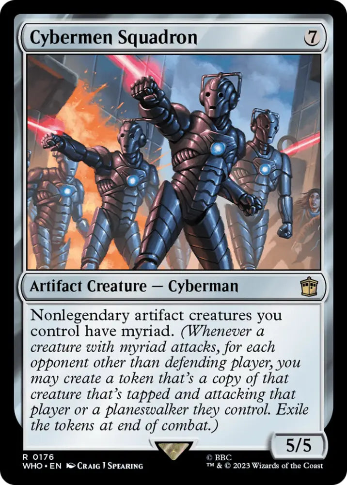 Cybermen Squadron [Doctor Who] - MTG Single