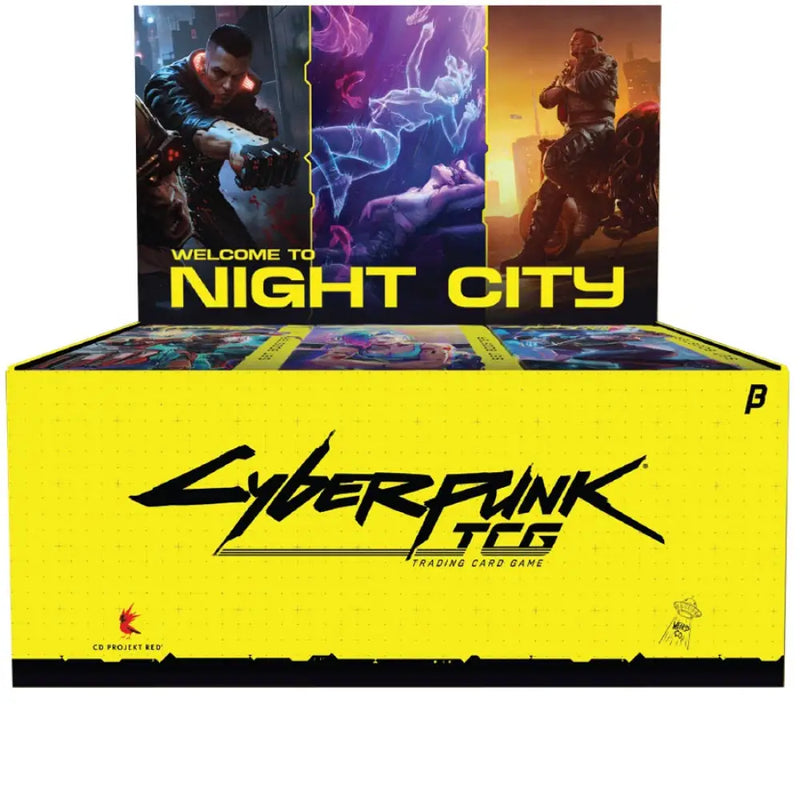 Cyberpunk TCG: Welcome to Night City Beta Booster Display (2026-09-30) - Cyberpunk TCG