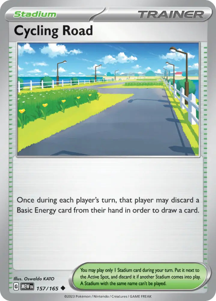 Cycling Road (157/165) [Scarlet & Violet 151] - Pokemon Single