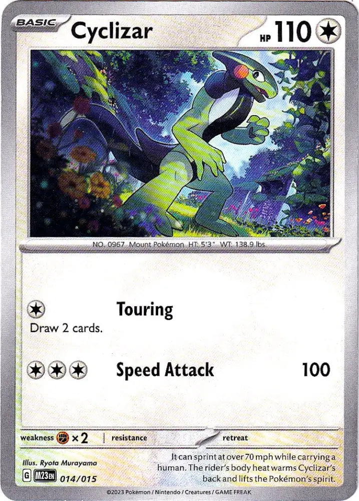 Cyclizar (014/015) [McDonald’s Promos: 2023 Collection] - Pokemon Single