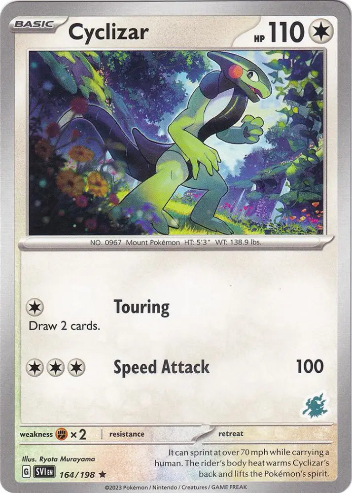 Cyclizar (164/193) (Darkrai Deck) [Battle Academy 2024] - Pokemon Single