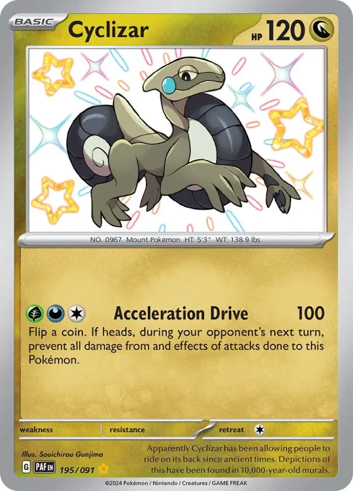Cyclizar (195/091) [Scarlet & Violet: Paldean Fates] - Pokemon Single