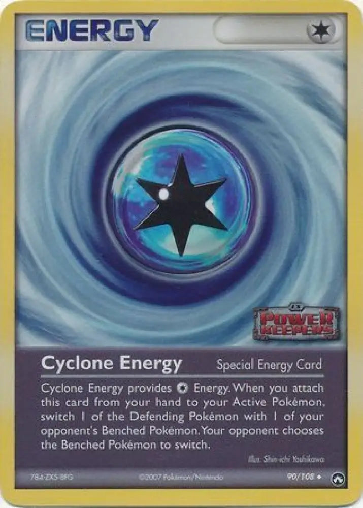 Cyclone Energy (90/108) (Stamped) [EX: Power Keepers] - Pokemon Single