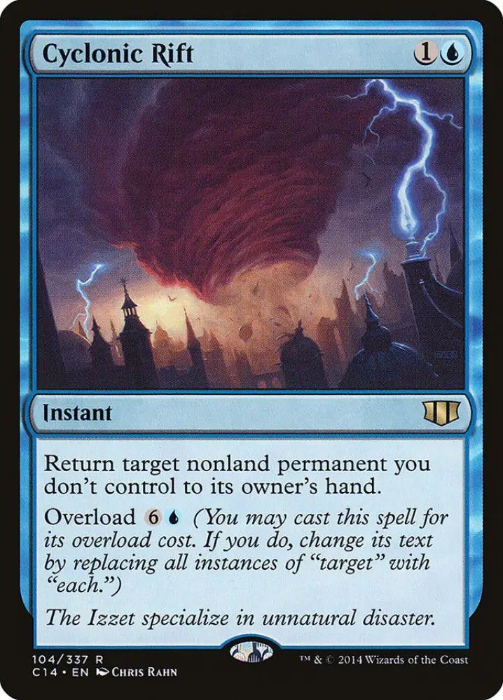 Cyclonic Rift [Commander 2014] - MTG Single