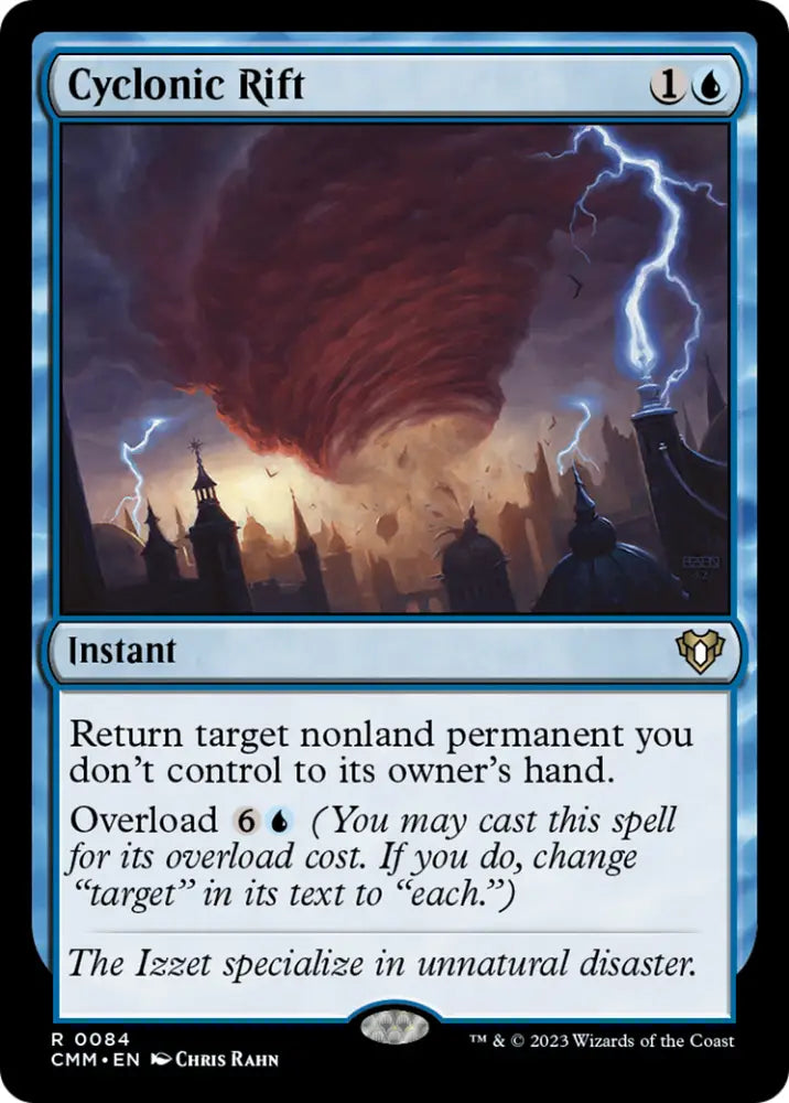 Cyclonic Rift [Commander Masters] - MTG Single