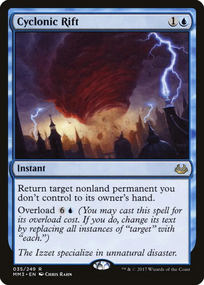 Cyclonic Rift [Modern Masters 2017] - MTG Single