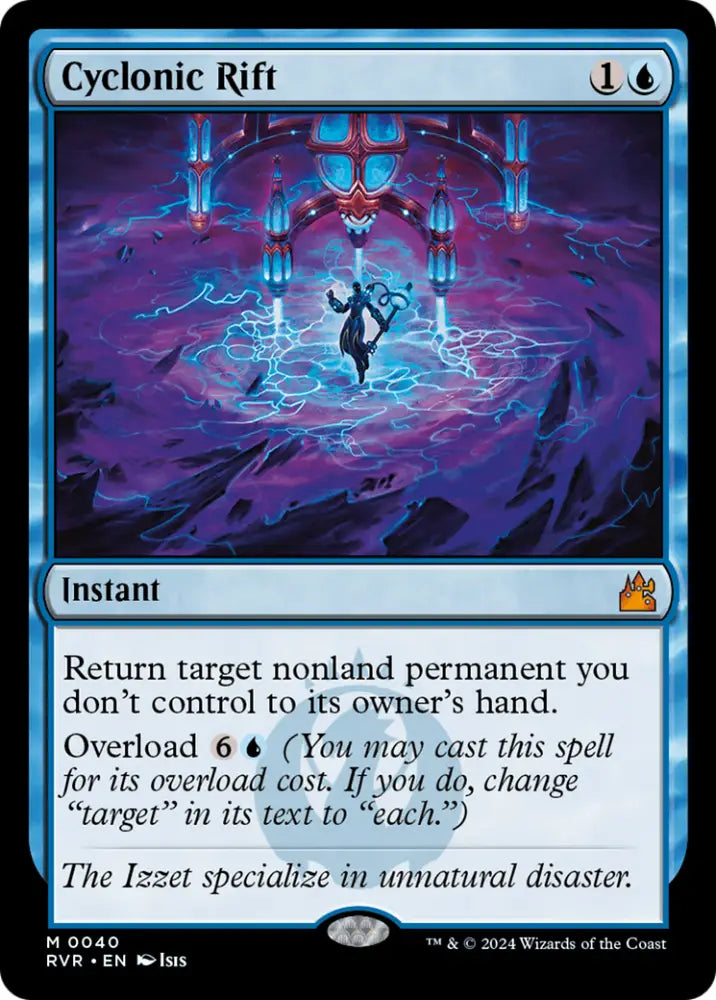 Cyclonic Rift [Ravnica Remastered] - MTG Single
