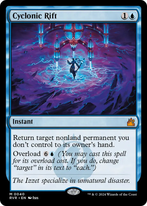Cyclonic Rift [Ravnica Remastered] - MTG Single