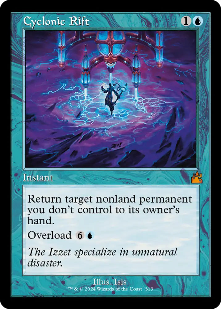 Cyclonic Rift (Retro Frame) [Ravnica Remastered] - MTG Single