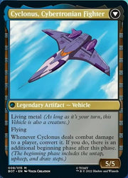 Cyclonus the Saboteur // Cyclonus Cybertronian Fighter [Transformers] - MTG Single