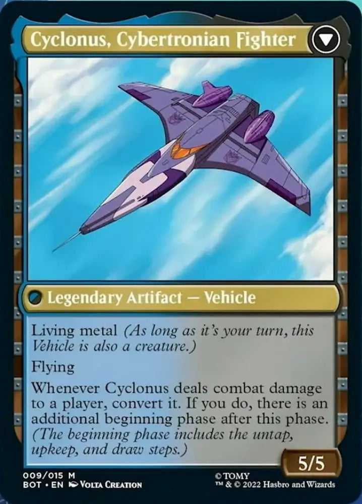 Cyclonus the Saboteur // Cyclonus Cybertronian Fighter [Transformers] - MTG Single