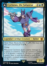 Cyclonus the Saboteur // Cyclonus Cybertronian Fighter [Transformers] - MTG Single
