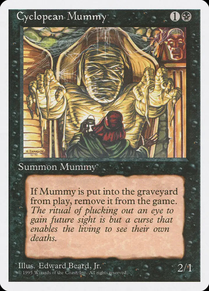 Cyclopean Mummy [Fourth Edition] - MTG Single