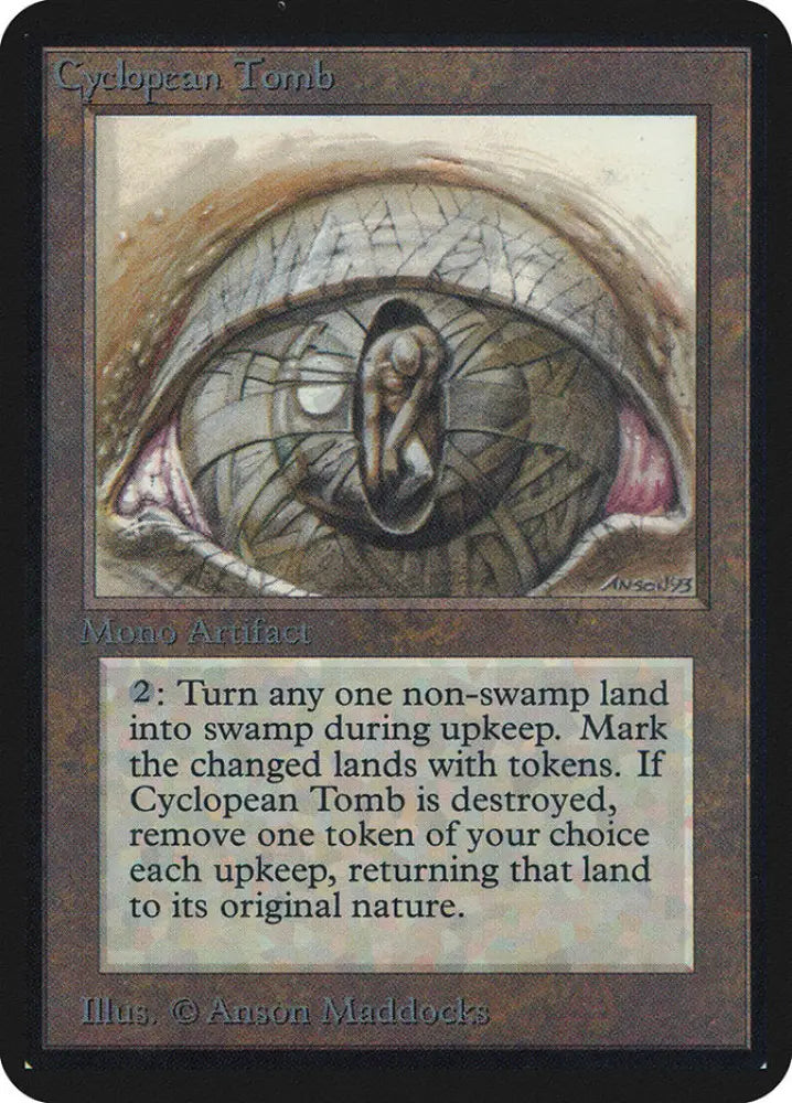 Cyclopean Tomb [Alpha Edition] - MTG Single