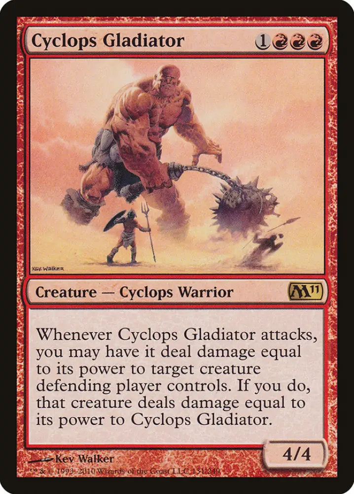 Cyclops Gladiator [Magic 2011] - MTG Single