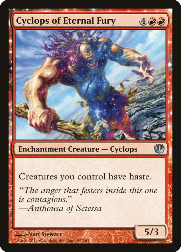 Cyclops of Eternal Fury [Journey into Nyx] - MTG Single