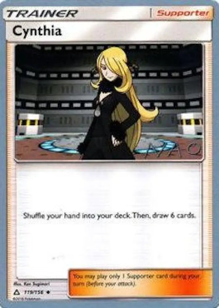 Cynthia (119/156) (Buzzroc - Naohito Inoue) [World Championships 2018] - Pokemon Single