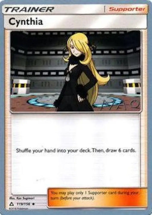 Cynthia (119/156) (Buzzroc - Naohito Inoue) [World Championships 2018] - Pokemon Single
