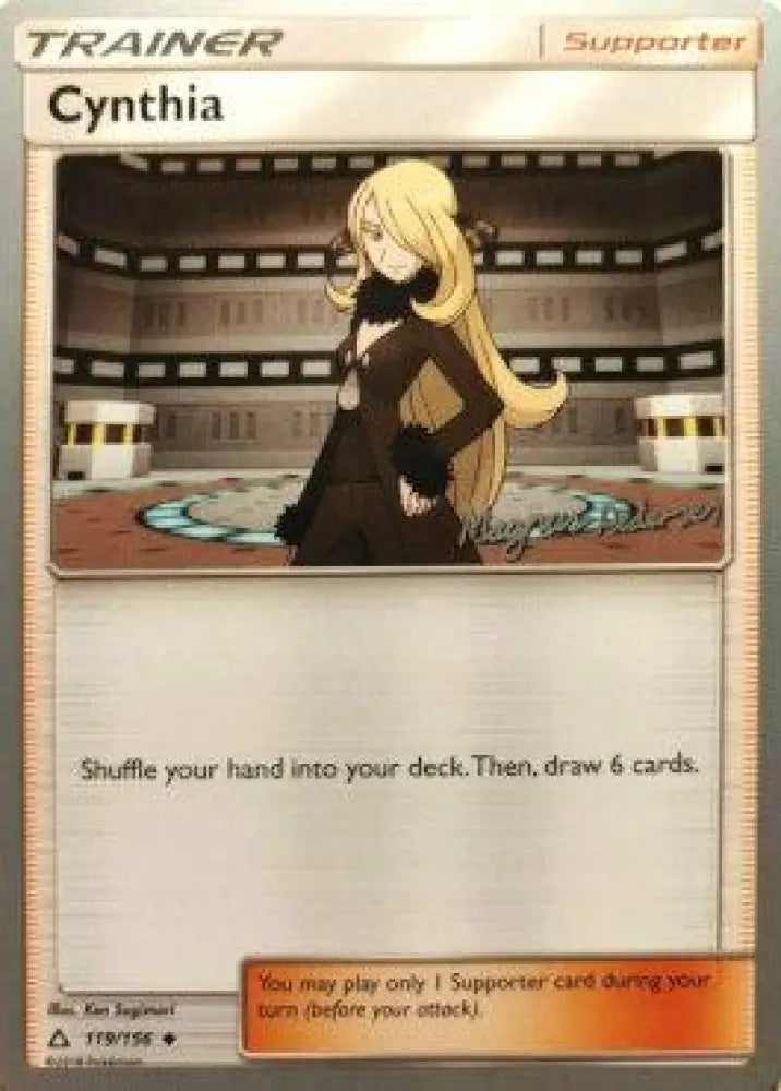 Cynthia (119/156) (Garbanette - Magnus Pedersen) [World Championships 2018] - Pokemon Single