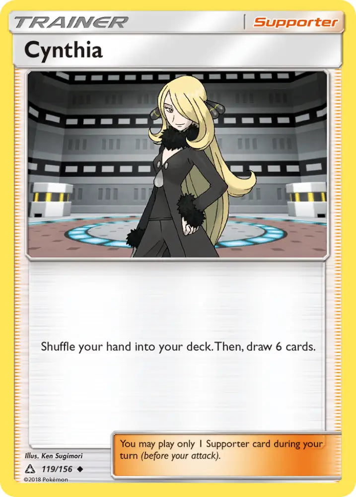 Cynthia (119/156) [Sun & Moon: Ultra Prism] - Pokemon Single