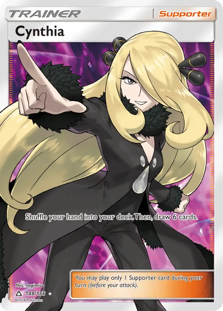 Cynthia (148/156) [Sun & Moon: Ultra Prism] - Pokemon Single