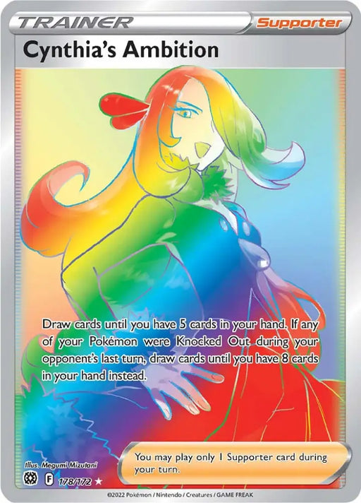 Cynthia’s Ambition (178/172) [Sword & Shield: Brilliant Stars] - Pokemon Single