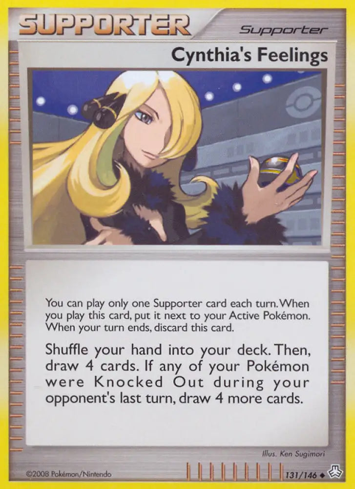 Cynthia’s Feelings (131/146) [Diamond & Pearl: Legends Awakened] - Pokemon Single