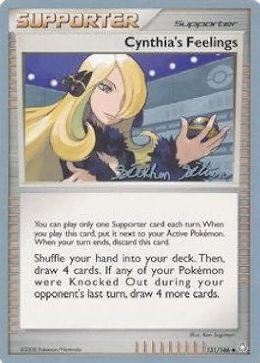 Cynthia’s Feelings (131/146) (Luxdrill - Stephen Silvestro) [World Championships 2009] - Pokemon Single