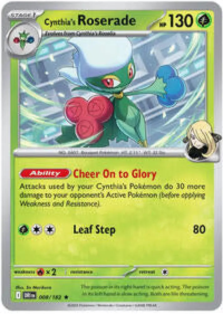Cynthia's Roserade [SV10: Destined Rivals]