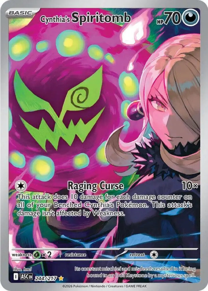 Cynthia's Spiritomb - 244/217 [ME: Ascended Heroes]