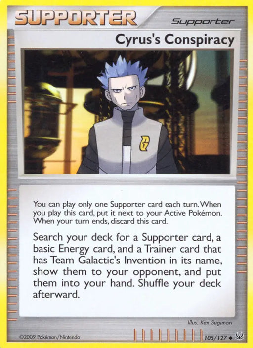 Cyrus’s Conspiracy (105/127) [Platinum: Base Set] - Pokemon Single