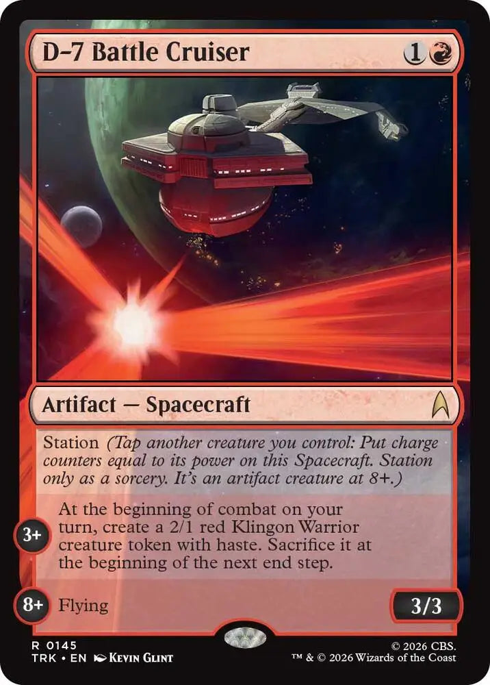 D-7 Battle Cruiser (145) [Star Trek]
