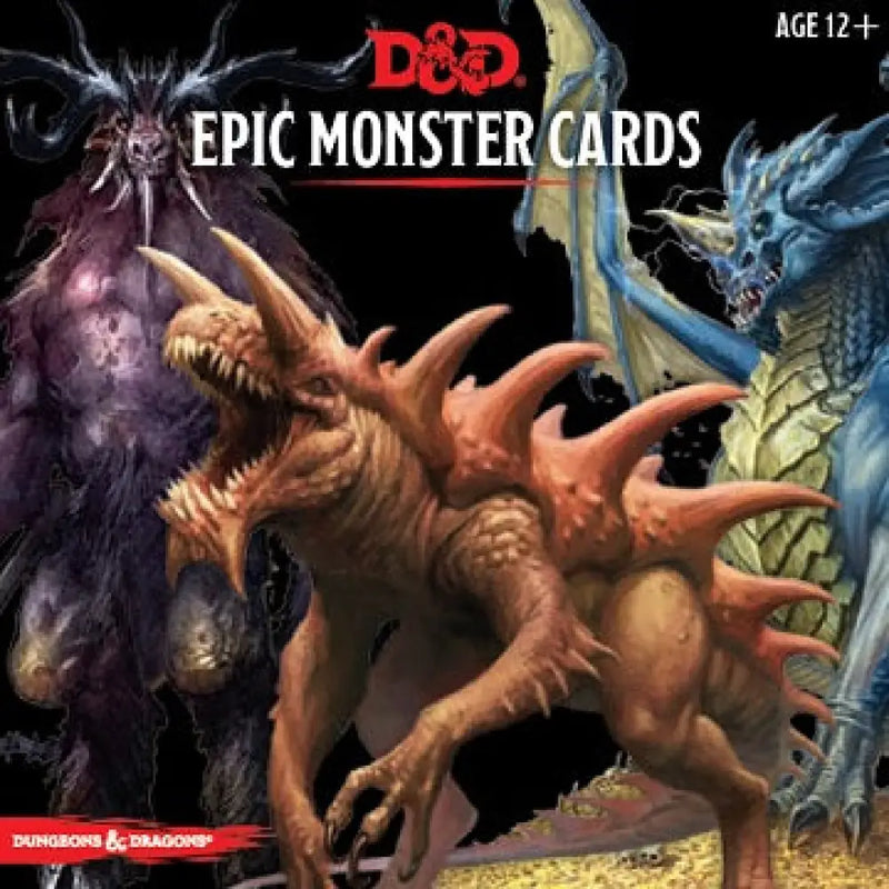 D&D Epic Monster Cards - D&D