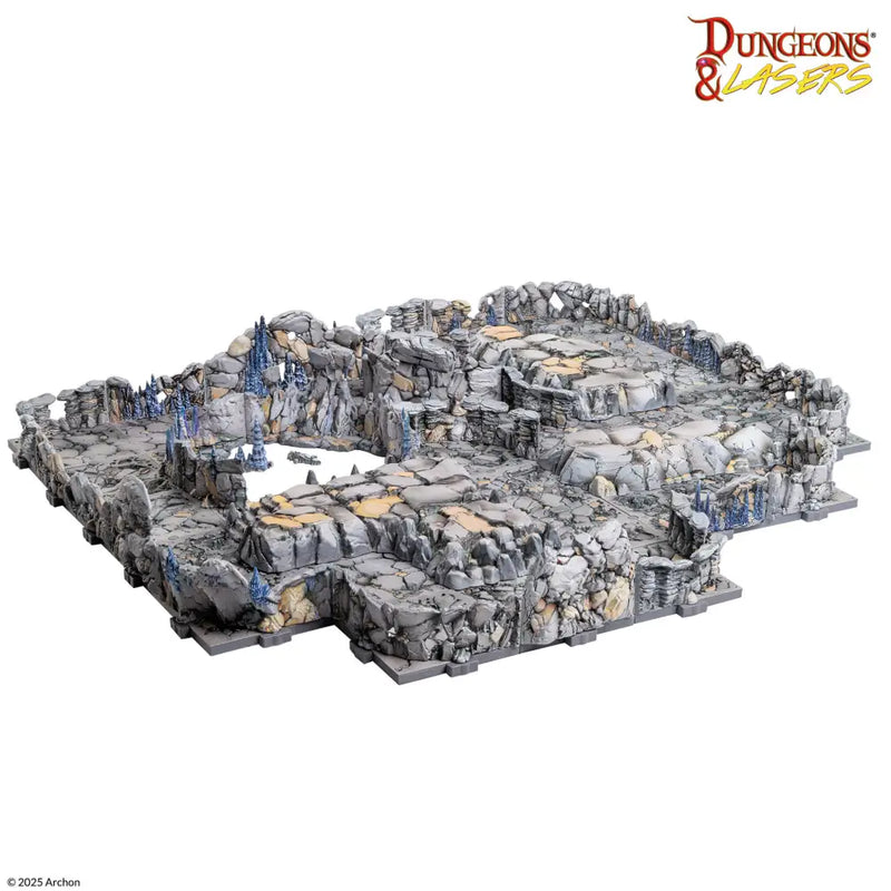 D&L: Pre-Painted Rocky Caves - Role Playing Game