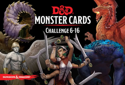 D&D MONSTER CARDS: CHALLENGE 6-16 (EN) - D&D