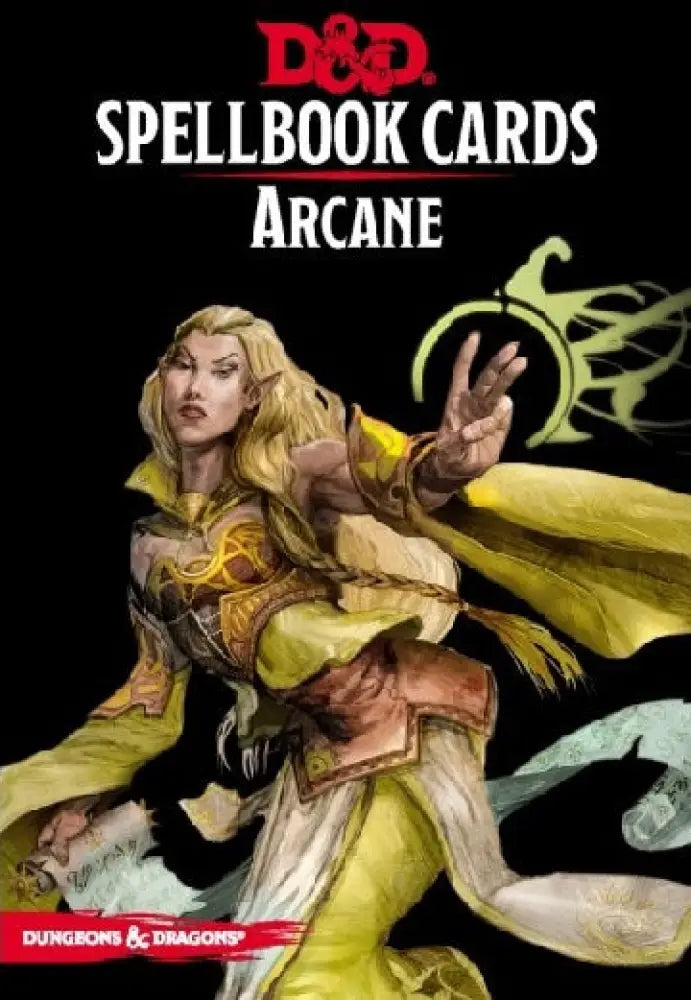 D&D SPELLBOOK CARDS ARCANE 2ND EDITION (FR) - D&D