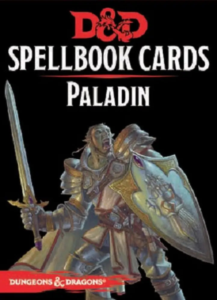 D&D SPELLBOOK CARDS PALADIN 2ND EDITION (EN) - D&D