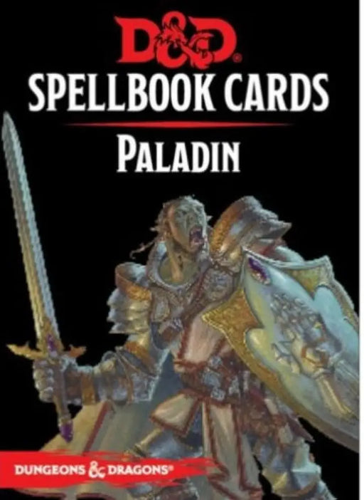 D&D SPELLBOOK CARDS PALADIN (FR) - D&D