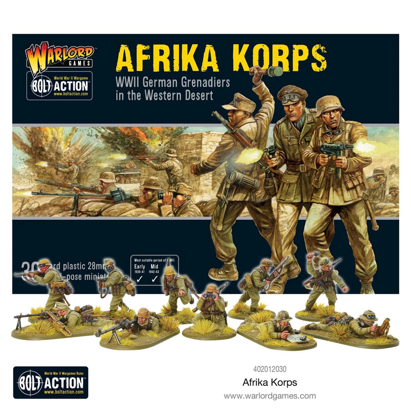 Bolt Action: Afrika Korps (EN) (Précommande)