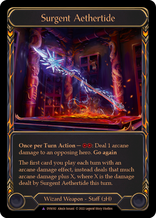Surgent Aethertide (Marvel) [Dynasty] Cold Foil