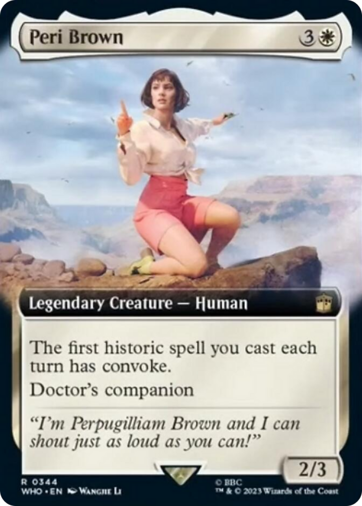 Peri Brown (Extended Art) [Doctor Who]